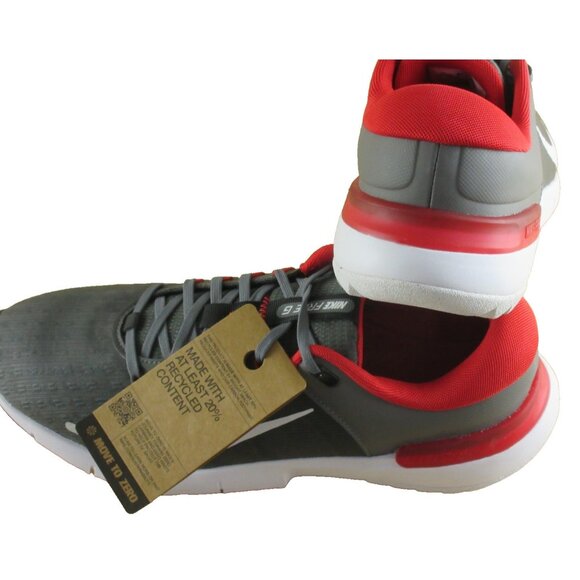 Nike Men's Free Golf NN Golf Shoes Size 12 Iron Grey White University Red NEW - Picture 6 of 7
